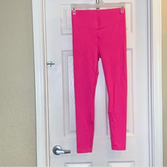 Savage X Fenty Leggings Size Large Hot Pink Color - Picture 2 of 12